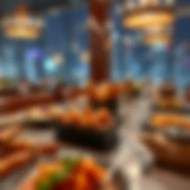Signature Dishes at Al Magazi Restaurant A beautifully arranged table setting featuring signature dishes