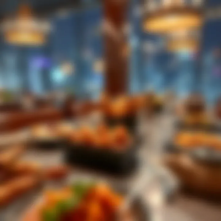 Signature Dishes at Al Magazi Restaurant A beautifully arranged table setting featuring signature dishes