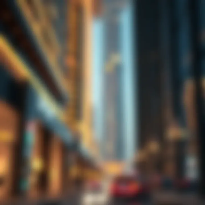 Modern Interior Design of Al Sima Tower Interior design elements of Al Sima Tower that reflect modern aesthetics