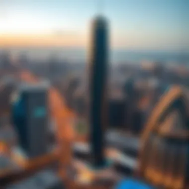 Al Zarooni Tower in the Urban Skyline Panoramic skyline featuring Al Zarooni Tower and its urban surroundings