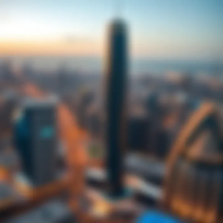 Al Zarooni Tower in the Urban Skyline Panoramic skyline featuring Al Zarooni Tower and its urban surroundings