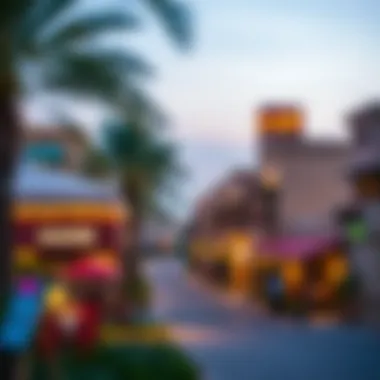 A vibrant neighborhood scene in Arabian Ranches