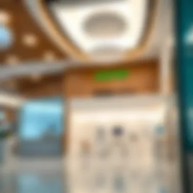 Interior of Aster Clinic Interior view of Aster Clinic highlighting advanced medical facilities