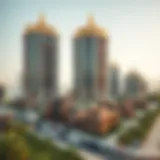 Architectural view of Bayz by Danube showcasing modern design