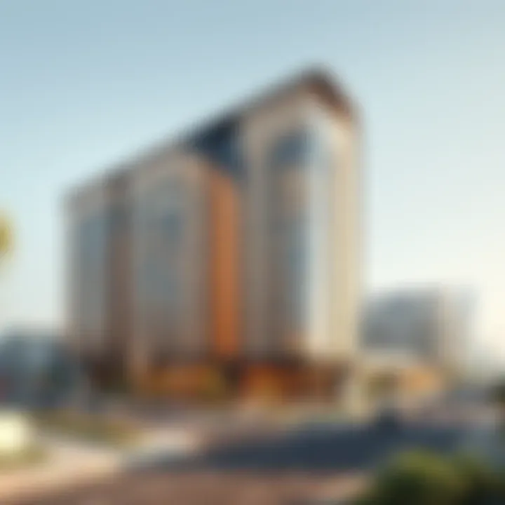 Design Philosophy of Bin Kalaib Building Architectural sketches and design philosophy behind the Bin Kalaib Building