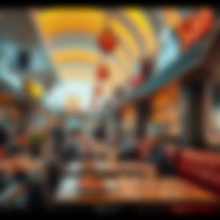 Diverse Dining Options at Bin Shabib Mall Dining options available at Bin Shabib Mall featuring diverse cuisines