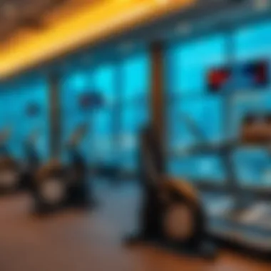Modern Fitness Facility at Bin Shabib Mall Apartments Fitness center with state-of-the-art equipment