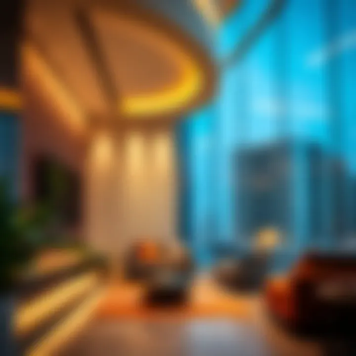 Modern Living Spaces Inside Binghatti Horizon Interior design showcasing modern living spaces in Binghatti Horizon