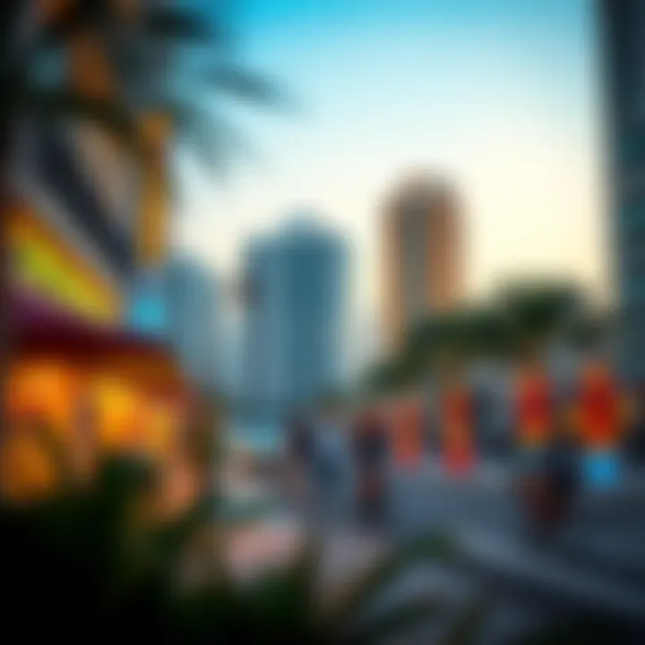 Vibrant lifestyle scene at Blue Waves Residence 2
