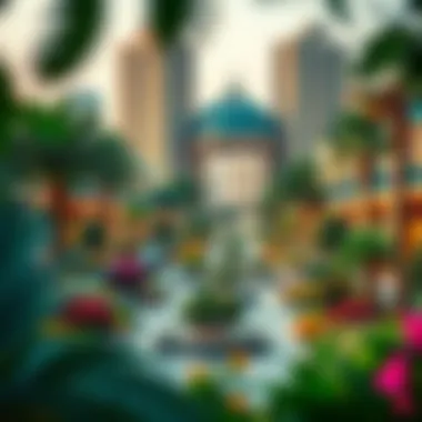 Landscape Design of Carrefour Discovery Gardens Stunning landscape design of Carrefour Discovery Gardens