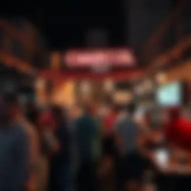 A vibrant gathering space reflecting community spirit at Charcoal Shack