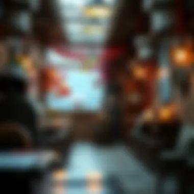 Inviting interior design of Charcoal Shack in Qusais