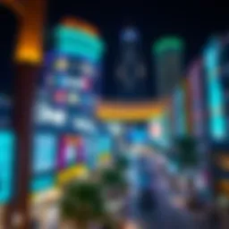 Modern architecture of City Walk showcasing vibrant lifestyle