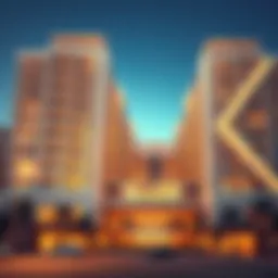 Elegant architectural façade of Orchid Residence showcasing modern design