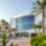 Exterior view of Aster Clinic Silicon Oasis showcasing its modern architecture