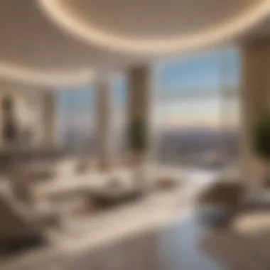 An elegantly designed interior space within a Damac development