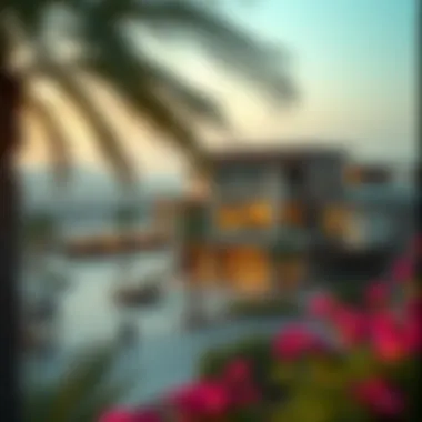 Community center in Damac Hills featuring amenities for residents