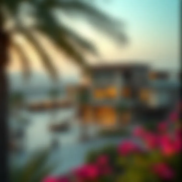 Community center in Damac Hills featuring amenities for residents