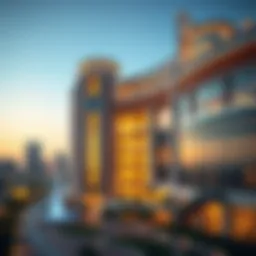 Stunning architectural design of Damac Maison