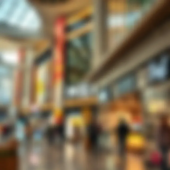 Dynamic Retail Experience at Damac Mall Street Vibrant shopping scene at Damac Mall Street with diverse retail offerings