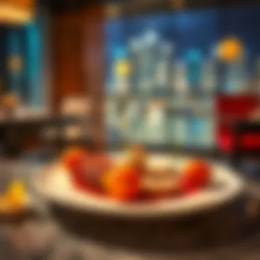 Gourmet Delights Await Exquisite dish presented at a restaurant