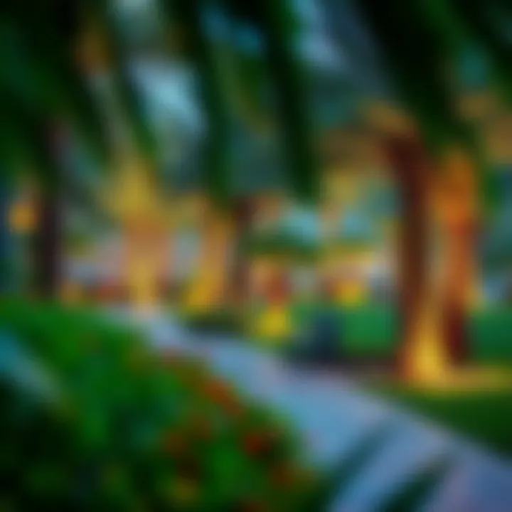 A tranquil park setting perfect for relaxation and leisure