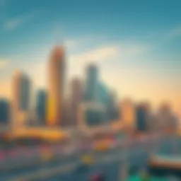 Stunning skyline of DMCC JLT showcasing modern architectural designs