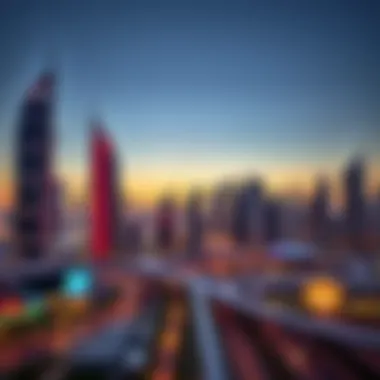 Downtown Dubai Skyline: A Testament to Urban Planning The vibrant skyline of Downtown Dubai at sunset