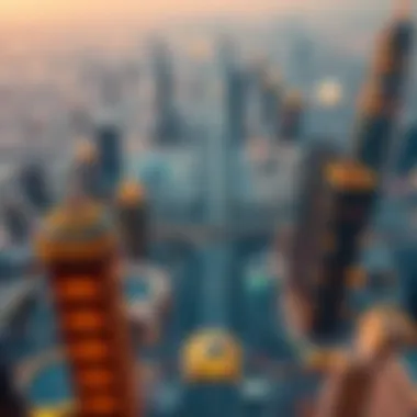 Dubai Silicon Aerial View Aerial view of Dubai Silicon showcasing advanced infrastructure