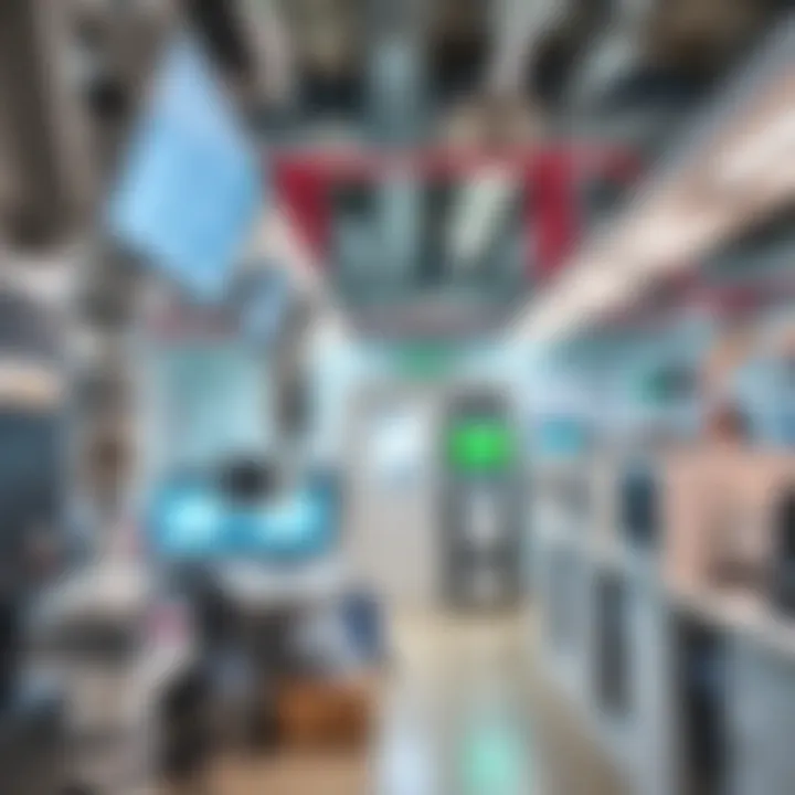 Inside a Technology Lab Innovative technology lab in Dubai Silicon with cutting-edge equipment