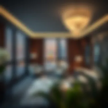 Luxurious Suite Interior at Dusit Princess Residence Luxurious interior of a suite at Dusit Princess Residence