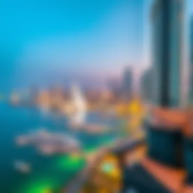 Stunning Dubai Marina View View of Dubai Marina from Dusit Princess Residence