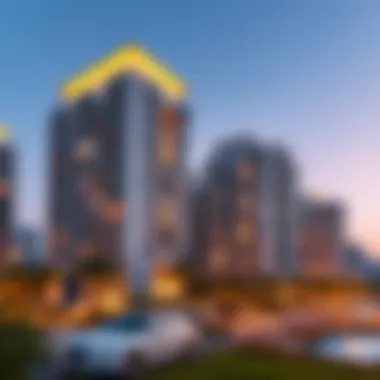 Modern Architecture in Emaar Greens Modern architectural features of residential buildings in Emaar Greens