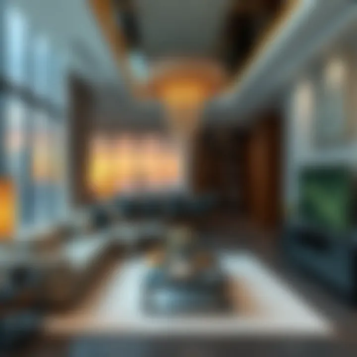 Inside Emerald Residence: Stylish Living Spaces Luxurious interior of a living space in Emerald Residence