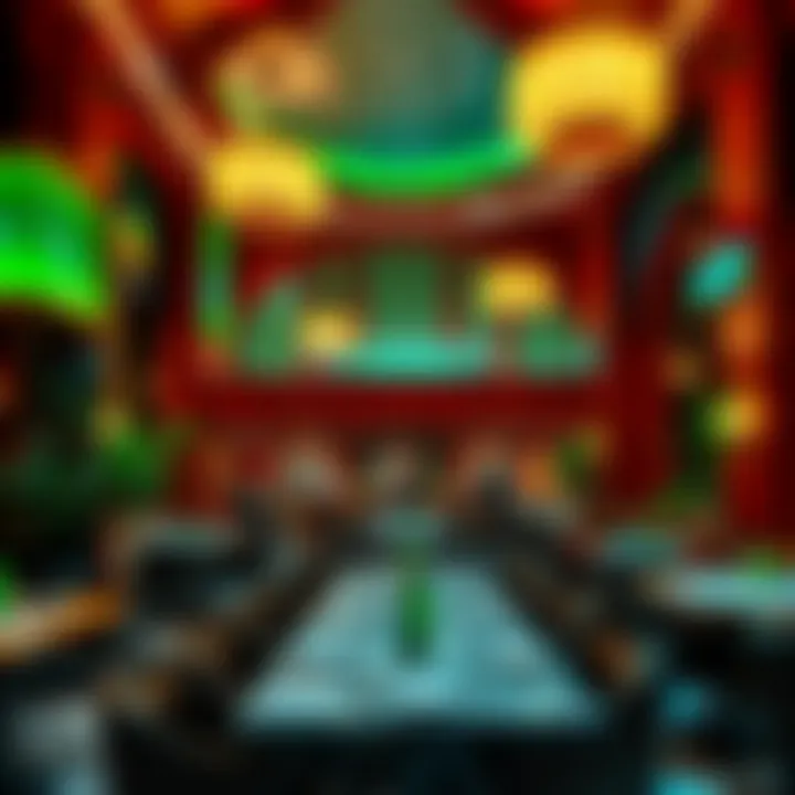 Vibrant Ambience of Emerald Restaurant Vibrant ambience of Emerald Restaurant