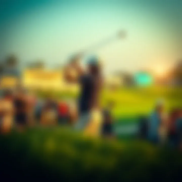 Exciting Tournament at Emirates Hill Golf Club Golfers enjoying a vibrant tournament event at Emirates Hill Golf Club