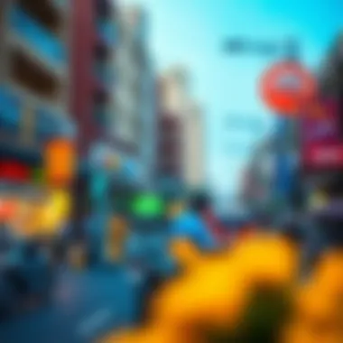 Vibrant Community Life Along 611 Road Community life and activities near the 611 Road