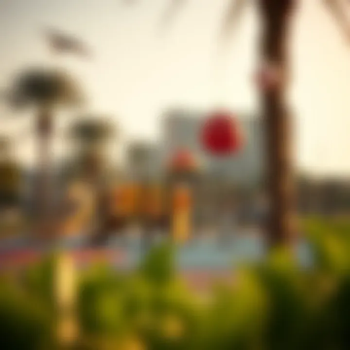 Playground Fun at Al Barsha Second Park Children playing in the playground area of Al Barsha Second Park