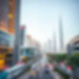 Stunning skyline of Al Barsha showcasing modern architecture