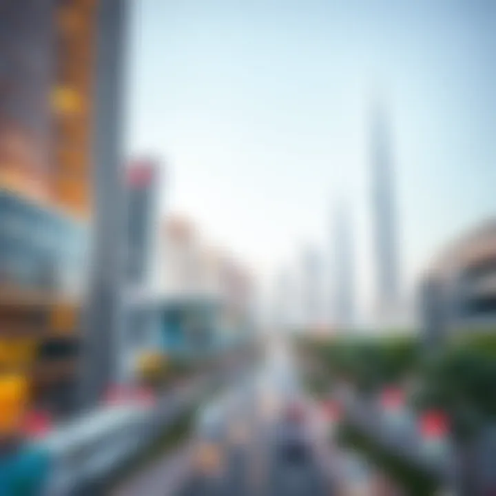 Al Barsha Skyline Stunning skyline of Al Barsha showcasing modern architecture