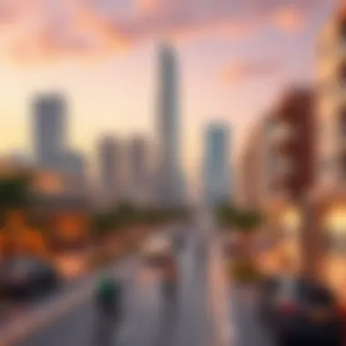 Amenities in the Vibrant Community of Al Dhabi Tower Community amenities surrounding Al Dhabi Tower