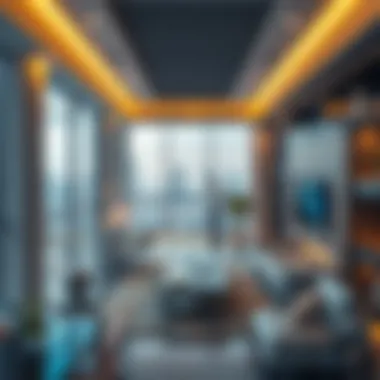 Functional and Modern Interior of Al Gurg 212 Interior layout of Al Gurg 212 highlighting its functionality and modern aesthetics