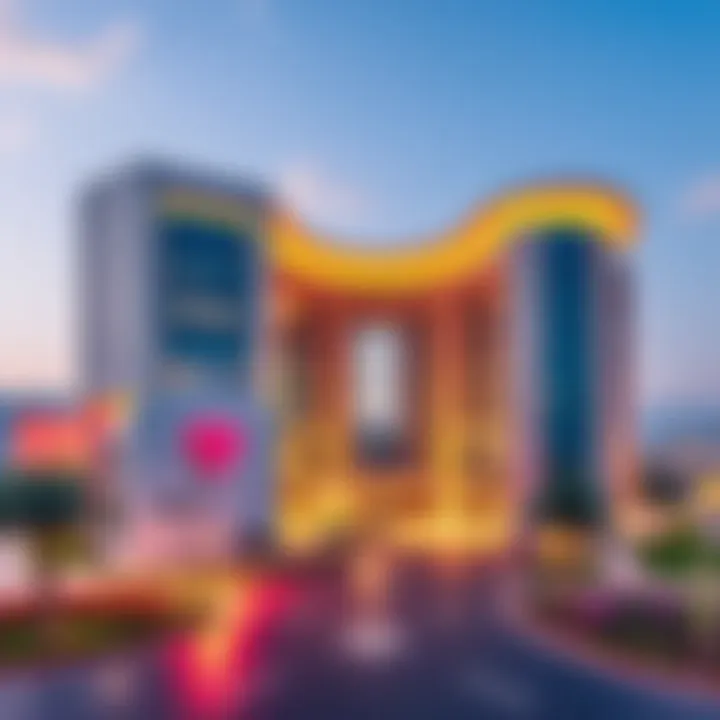 Architectural design of Al Khawaneej Health Center showcasing modern aesthetics