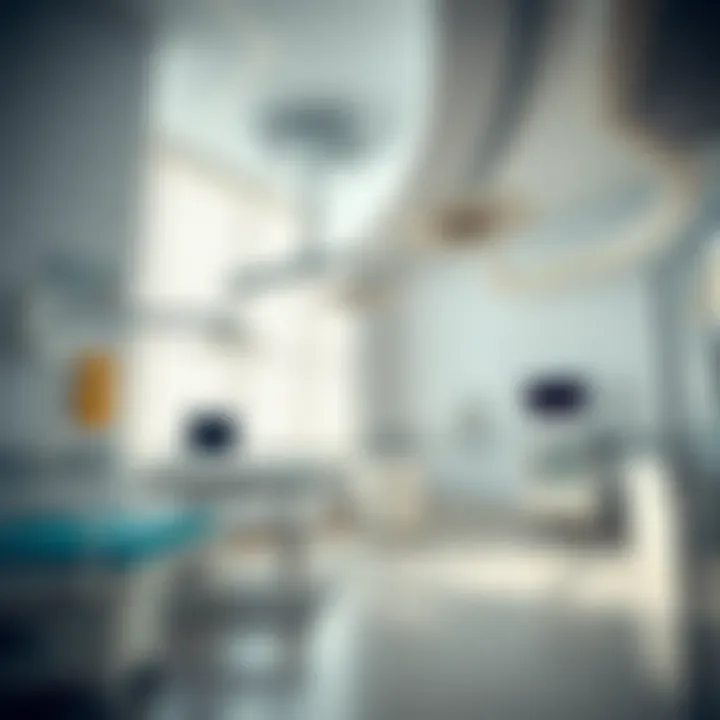 Interior view highlighting the facilities available at the health center