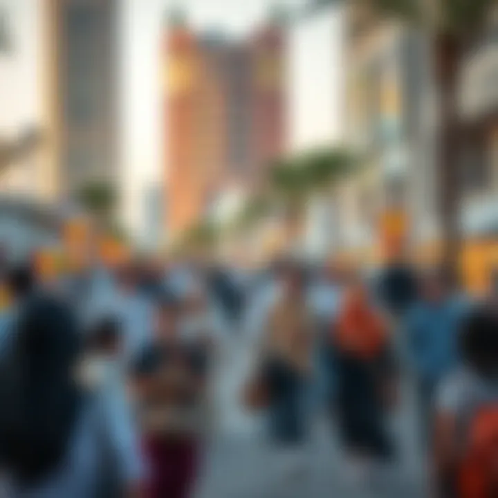 Community Engagement at Al Khawaneej Walk Community events and gatherings at Al Khawaneej Walk