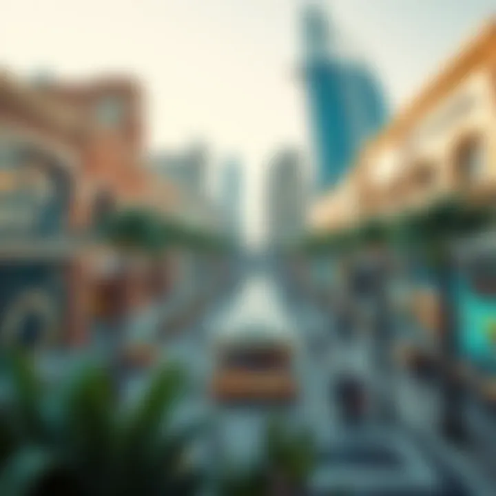 Leisure Spaces and Amenities in Al Mulla Plaza Amenities and leisure spaces within Al Mulla Plaza