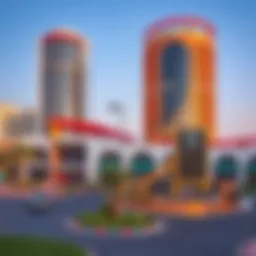 Architectural highlights of Al Qusais showcasing modern design