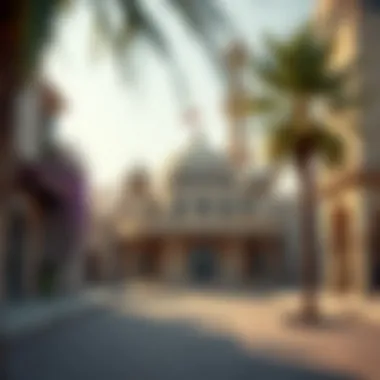 Cultural Landmark in Al Warsan Cultural landmark in Al Warsan highlighting its architectural beauty