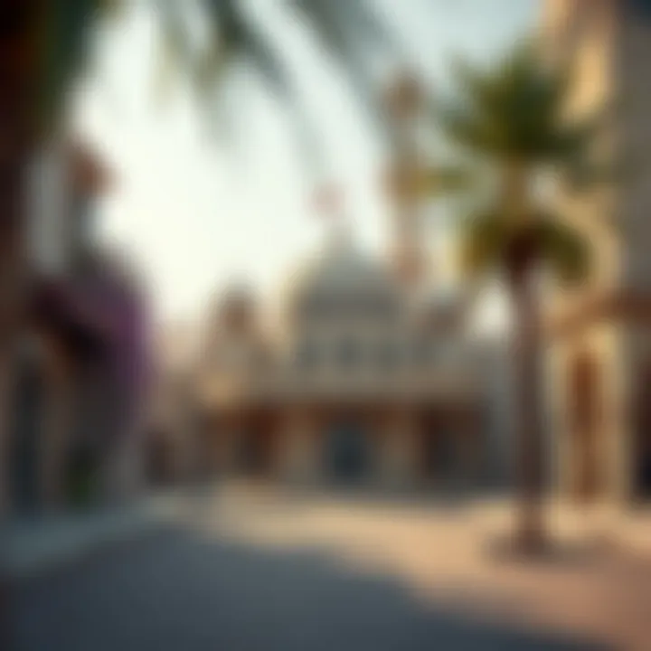 Cultural Landmark in Al Warsan Cultural landmark in Al Warsan highlighting its architectural beauty