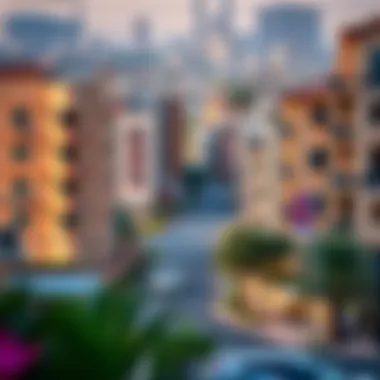 Residential Area in Al Warsan Residential area in Al Warsan illustrating community dynamics